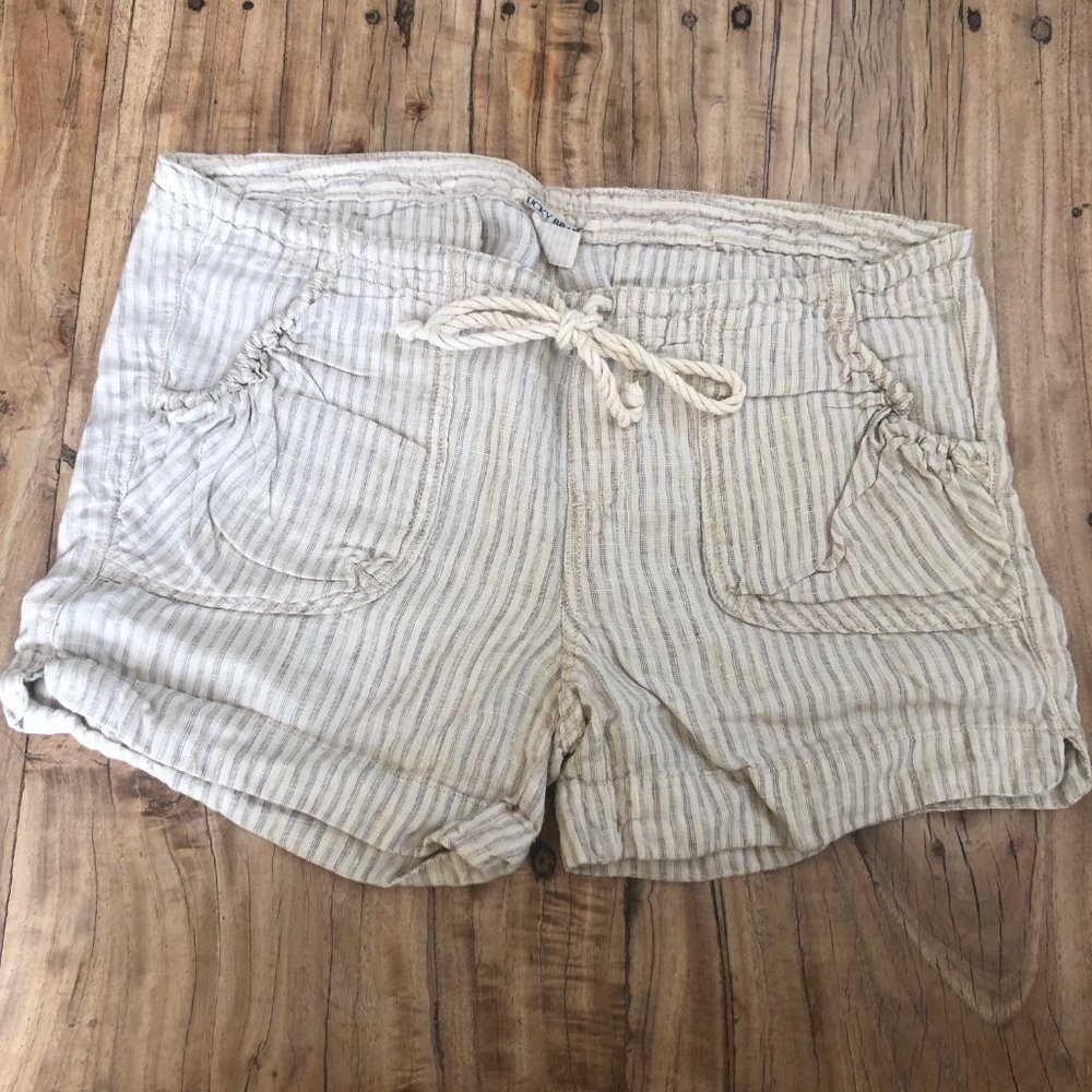 Lucky Brand Striped Linen Shorts